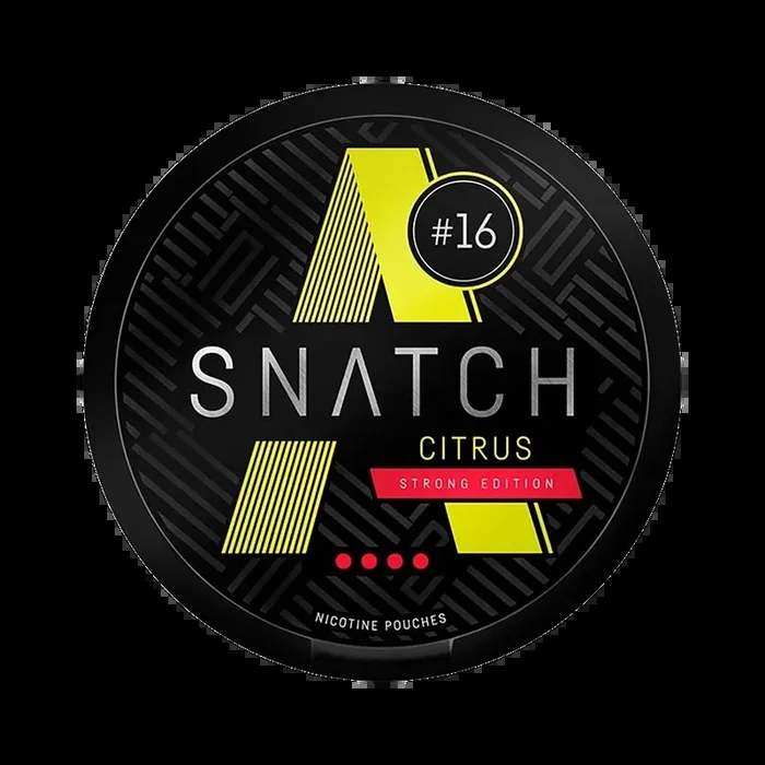 Snatch Nicotine Pouche – Citrus – 11.2 mg/pouch