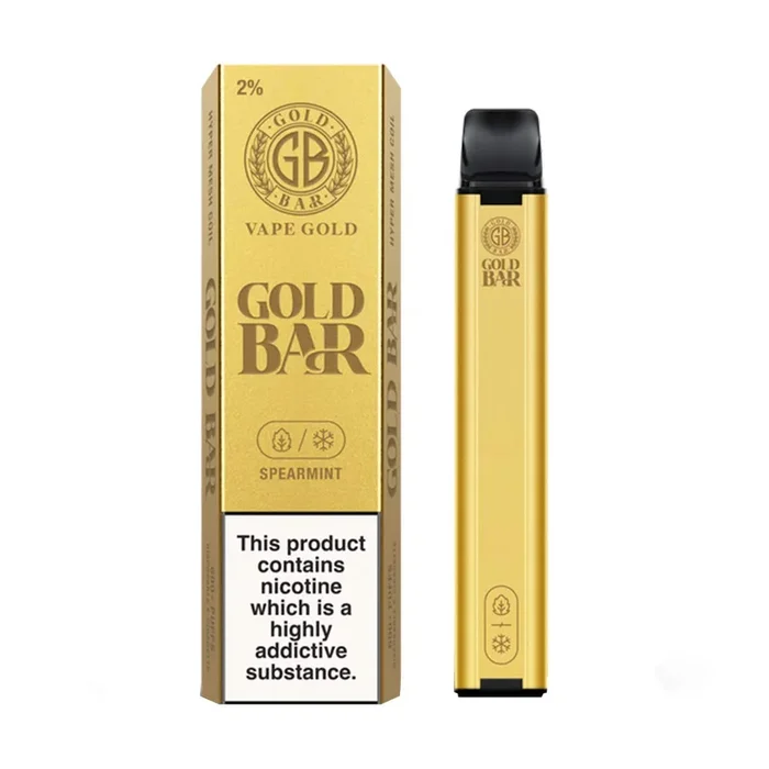 Spearmint Gold Bar 600 Disposable Vape