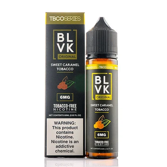 Sweet Caramel Tobacco – BLVK E-Juice (60 ml)