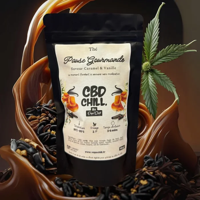 ? Thé Pause Gourmande – Caramel & Vanille