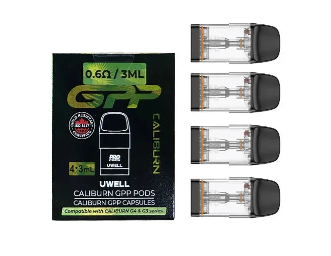 Uwell Caliburn GPP 0.4ohm Replacement Pod Pack
