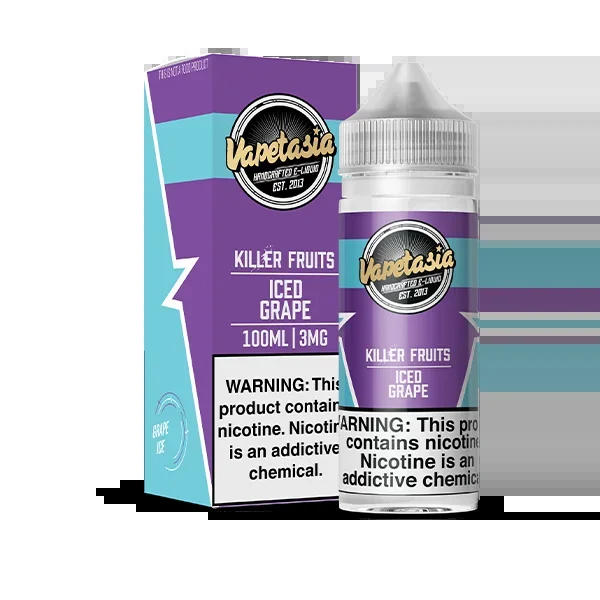 Vapetasia Killer Fruits Iced Grape eJuice