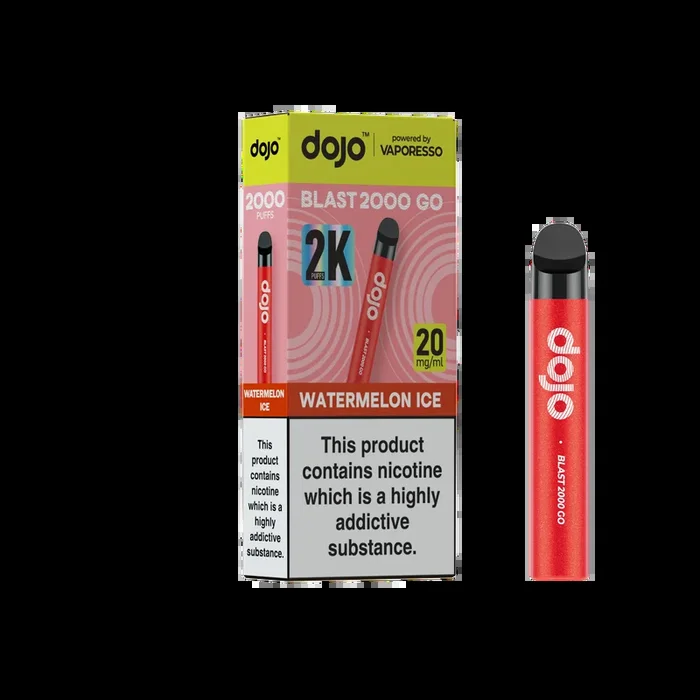Vaporesso DOJO Blast 2000 Go Pre-filled Pod Vape Kit – Watermelon Ice