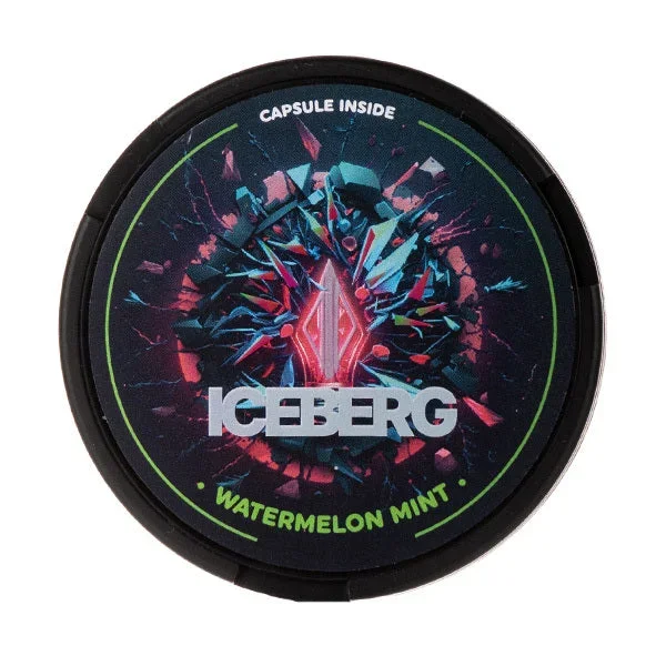 Watermelon Mint Nicotine Capsule Pouches by Iceberg