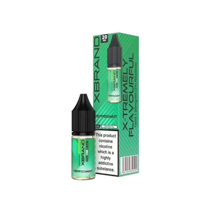 XBrand Peppermint 10ml Nic Salts
