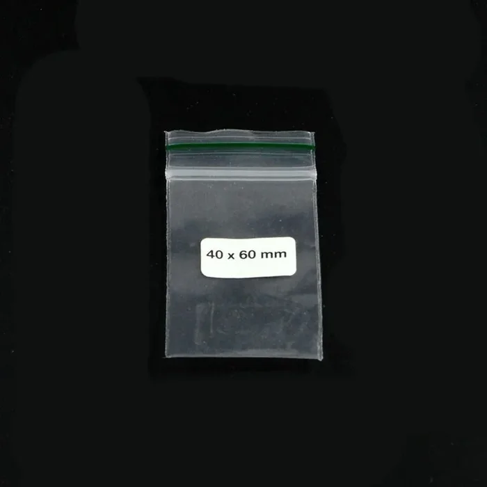 Ziplock Bag 40x60mm 0,06mm 1000 pcs
